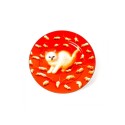 SELETTI Toiletpaper Porseleinen bord - Kitten