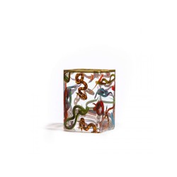 SELETTI Glass Vase - Snakes - Medium