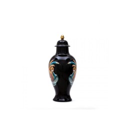 SELETTI Porcelain Vase - Hands with snakes