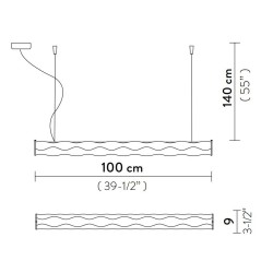 SLAMP Hugo Pendant Lamp 24v