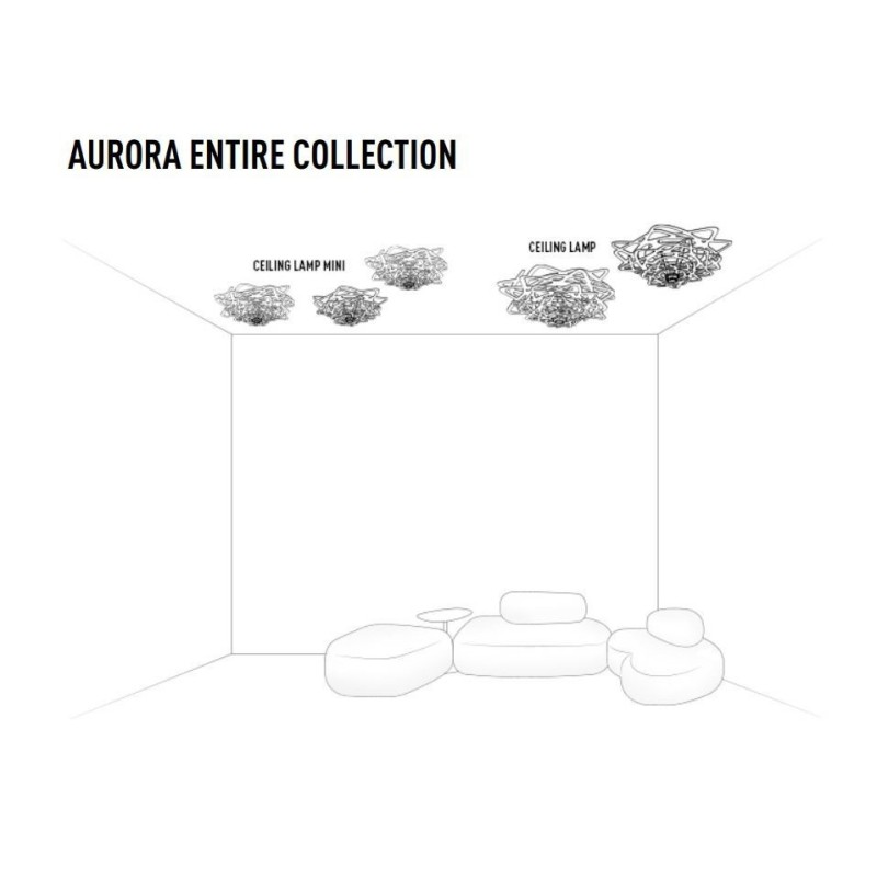 SLAMP Aurora Plafondlamp large 