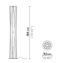 SLAMP Bach Floor lamp xxl
