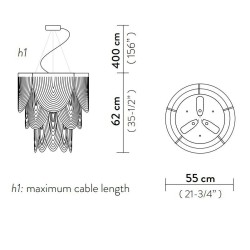 SLAMP Ceremony Pendant Lamp small