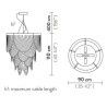 SLAMP Ceremony Pendant Lamp large