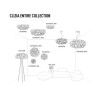 SLAMP Clizia Ceiling lamp / Wall Lamp mini