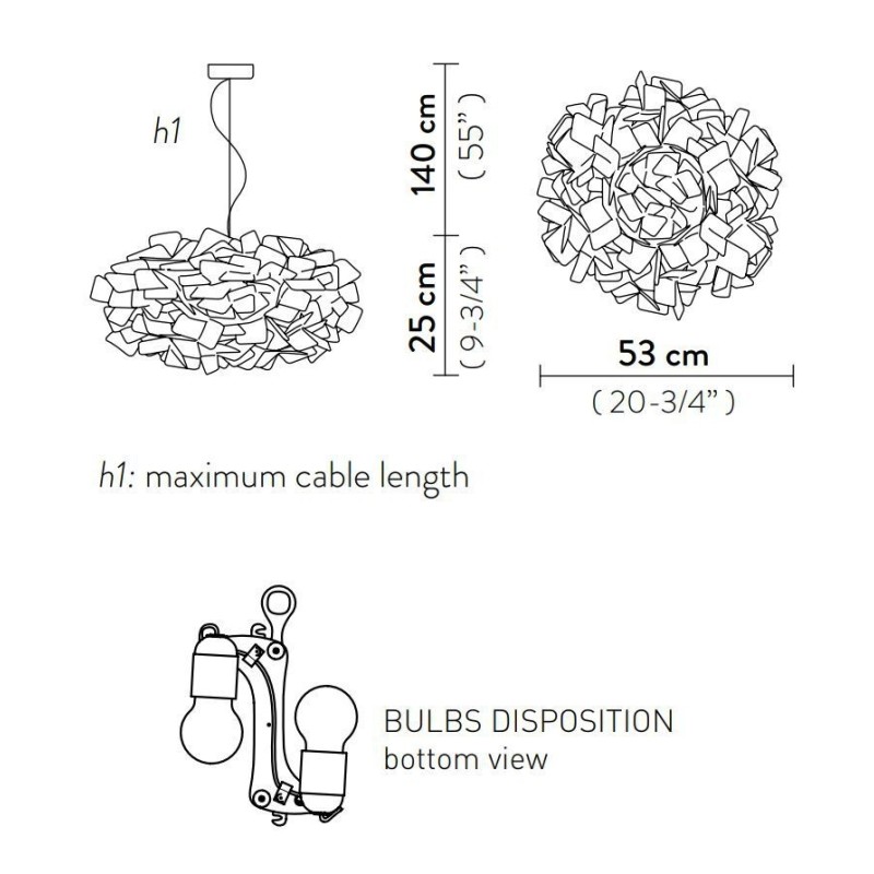 SLAMP Clizia Hanglamp