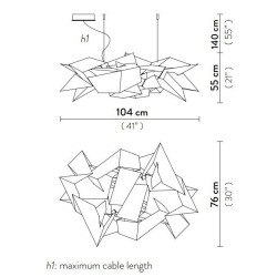 SLAMP Cordoba Pendant Lamp