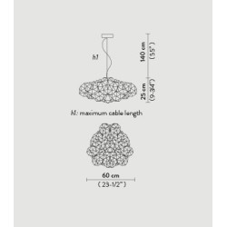 SLAMP Drusa Pendant Lamp