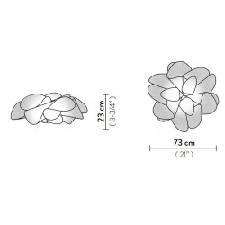 SLAMP La Belle Etoile Ceiling lamp-Wall Lamp