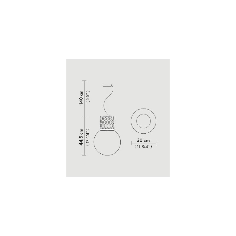 SLAMP Atmosfera Hanglamp