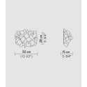 SLAMP Clizia Wandlamp