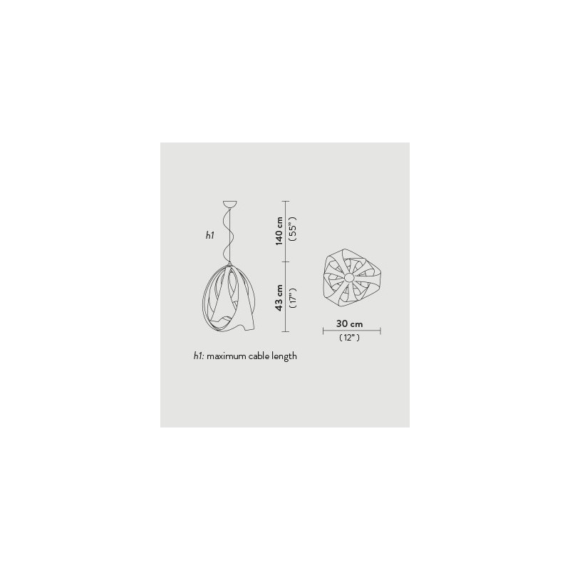 SLAMP Goccia Hanglamp