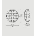 SLAMP Mida Plafondlamp / Wandlamp large
