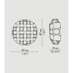 SLAMP Mida Ceiling lamp / Wall Lamp large