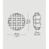 SLAMP Mida Ceiling lamp / Wall Lamp large