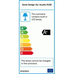 SECTO DESIGN Kuulto 9100 Ceiling lamp