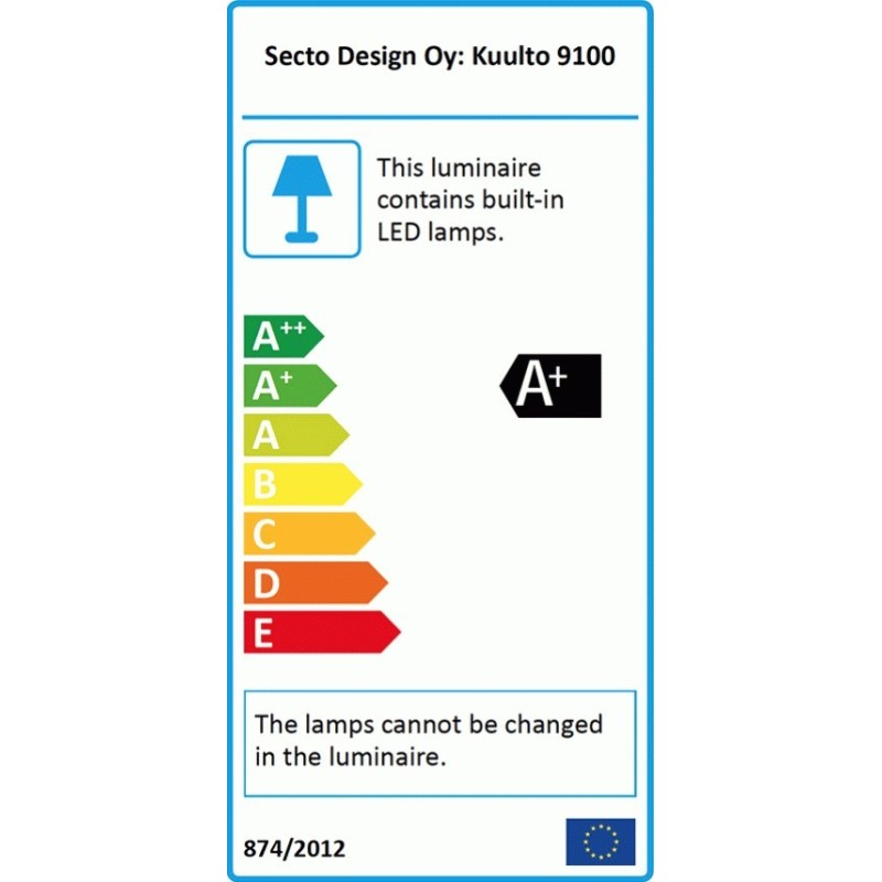SECTO DESIGN Kuulto 9100 Plafondlamp