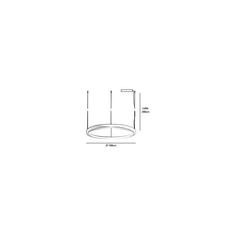 Jacco Maris Brass-O ø 100cm hanglamp