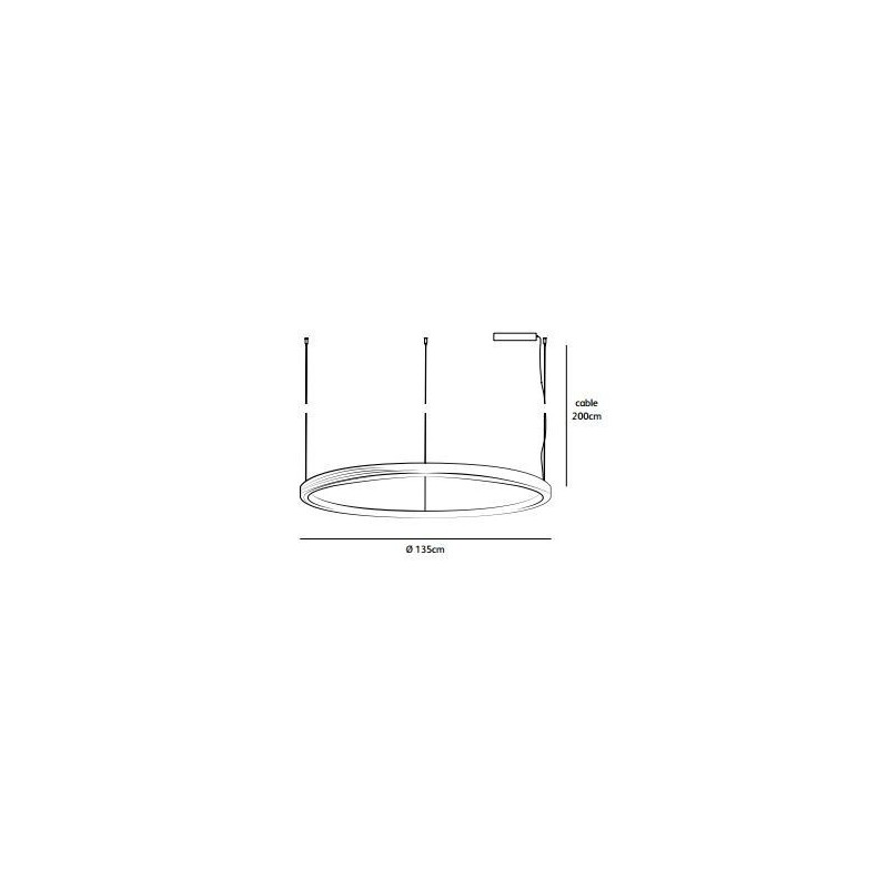 Jacco Maris Brass-O ø 135cm hanglamp