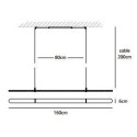 Jacco Maris Coco 160cm hanglamp