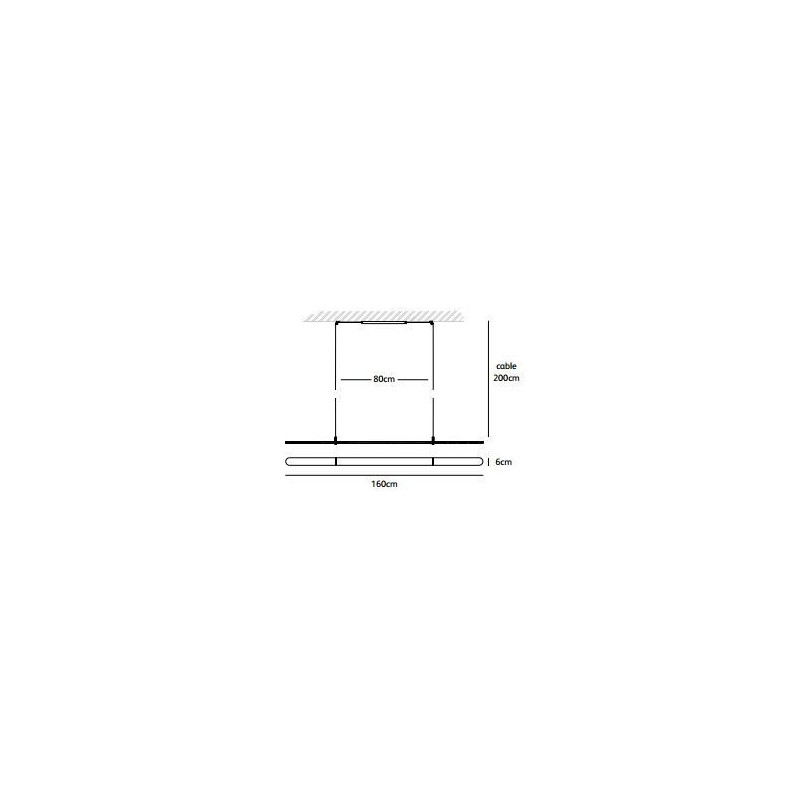 Jacco Maris Coco 160cm hanglamp