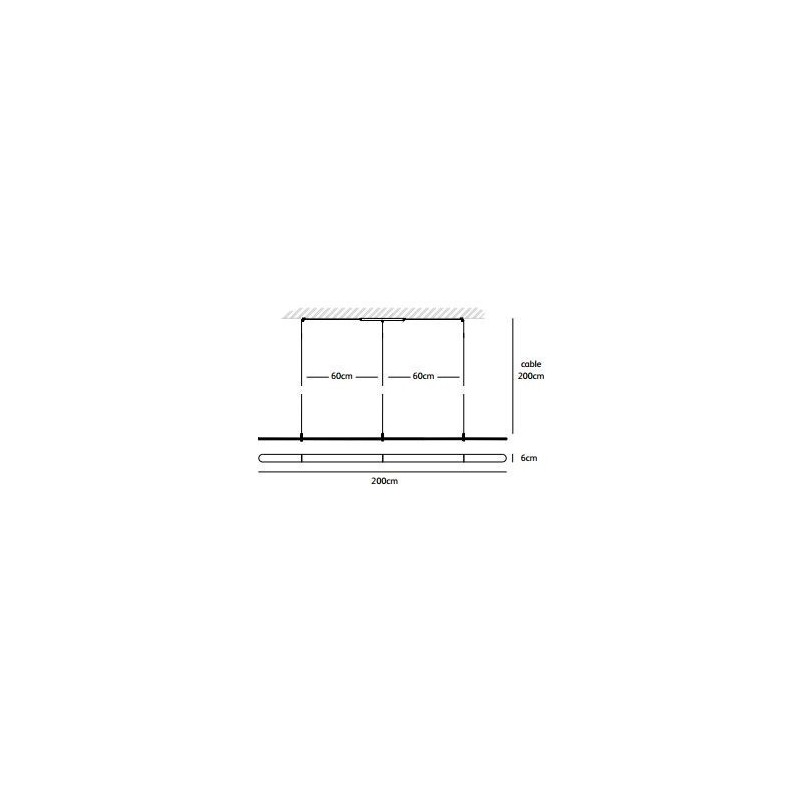 Jacco Maris Coco 200cm hanglamp