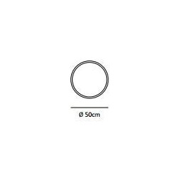 Jacco Maris framed circle ø 50cm suspension lamp