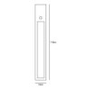 Jacco Maris jaxx 110 outdoor 16x16x110cm floor lamp