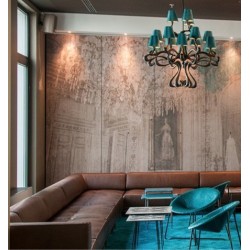 Jacco Maris ode 1647 9 light ø 85cm suspension lamp