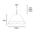 Jacco Maris outsider XL ø 90cm hanglamp