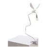 Seletti Sparrow landing with clamps tablelamp