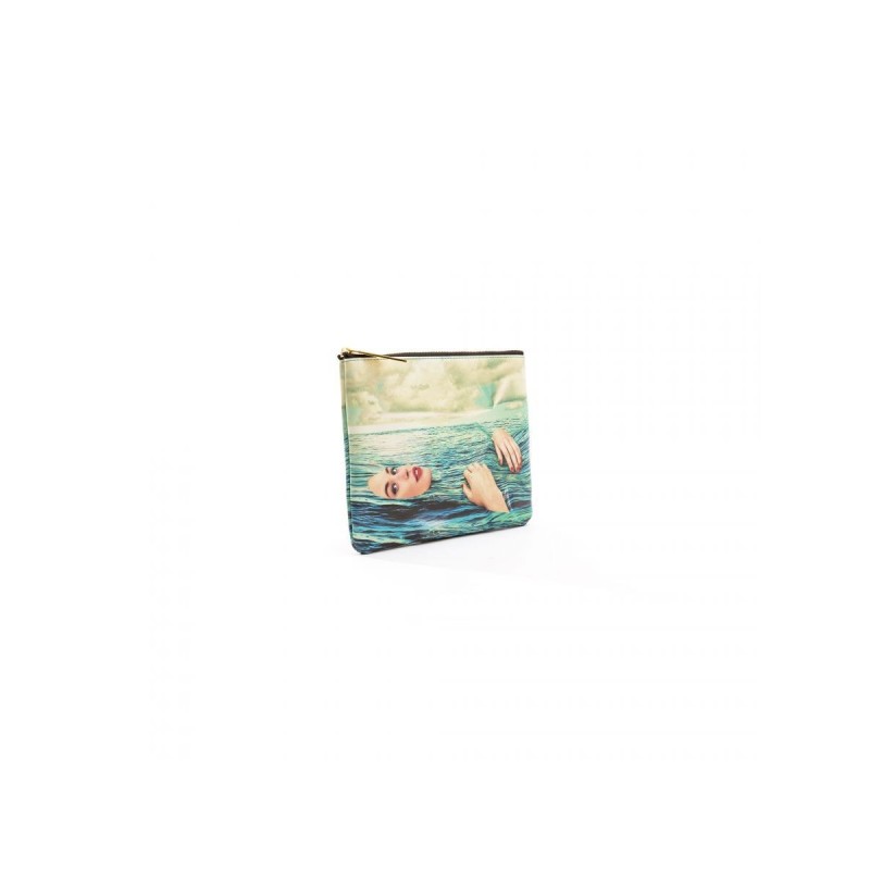 Seletti Toiletpaper Seagirl small Make-up tas