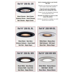 Brick In The Wall 200Cent Round Low Trim Excl. Driver Fix Ip54 Bathroom recessed spot