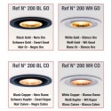 Brick In The Wall 200Cent Round Low Trim Excl. Driver Fix Ip54 Bathroom inbouwspot