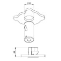 Brick In The Wall 200Cent Round Low Trim Excl. Driver Fix Ip54 Bathroom inbouwspot
