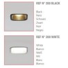 Brick In The Wall 200Cent Square Twin Trimless Excl. Driver Fix recessed spot
