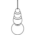 PSM Lighting Colette 2404.16 Hanglamp