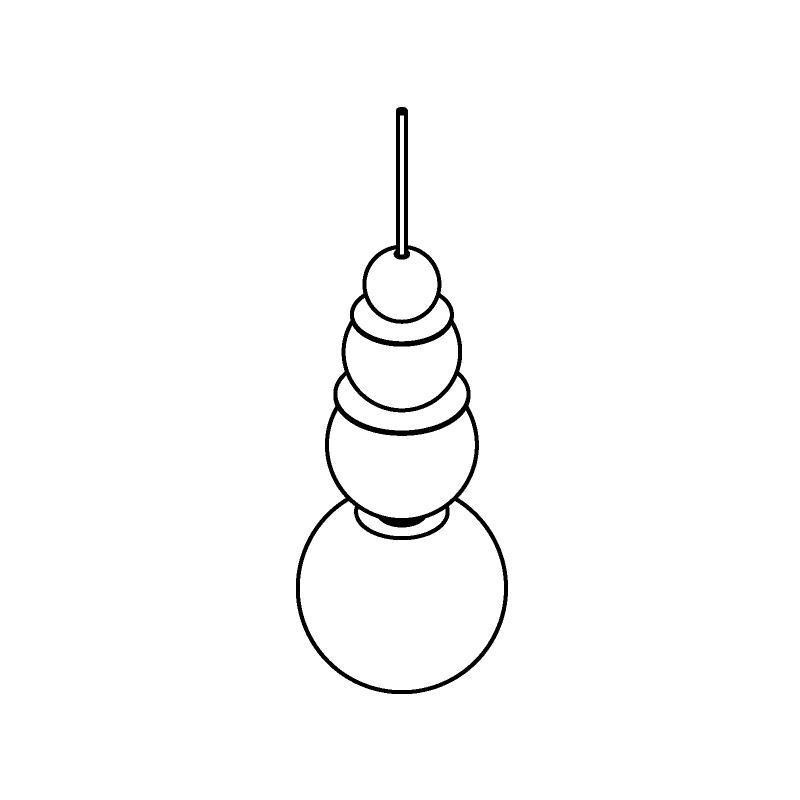 PSM Lighting Colette 2404.16 Hanglamp