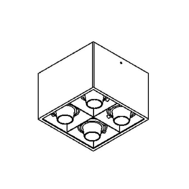 PSM Lighting Spinner X Forum 1890.Es50 Plafondlamp