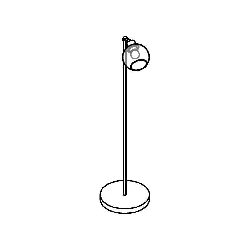 PSM Lighting Moby Sh 1556 Staanlamp