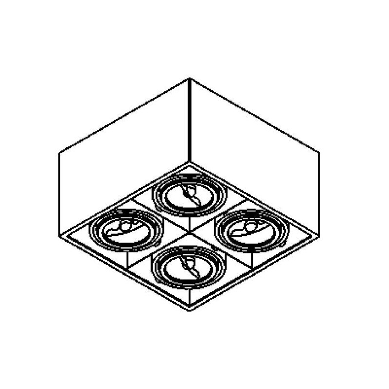 PSM Lighting Spinner X Ar70 1880 Plafondlamp