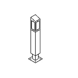 PSM Lighting Elba T486.600 Garden Pole
