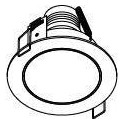 PSM Lighting Flux 3171 Inbouwspot