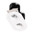 PSM Lighting Ø80 Luxor Xtm.1300.10044.S2 Inbouwspot