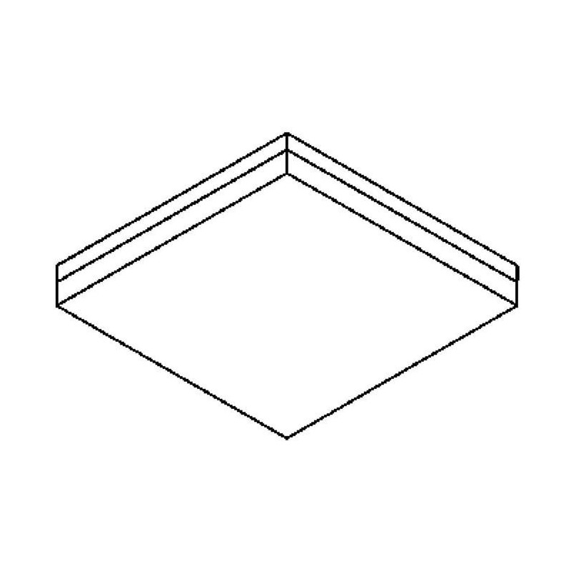 PSM Lighting Monet Sq 640.400.Led Plafondlamp