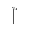 PSM Lighting Piedro T302.1000 Tuinpaal