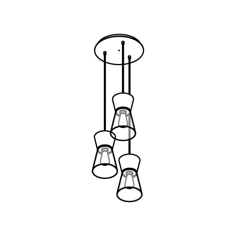 PSM Lighting Shake 5578.E27 Hanglamp