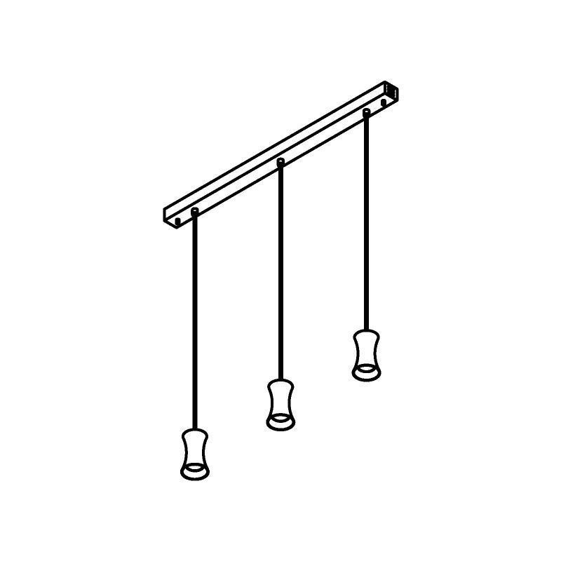 PSM Lighting Clara 3412.3 Hanglamp
