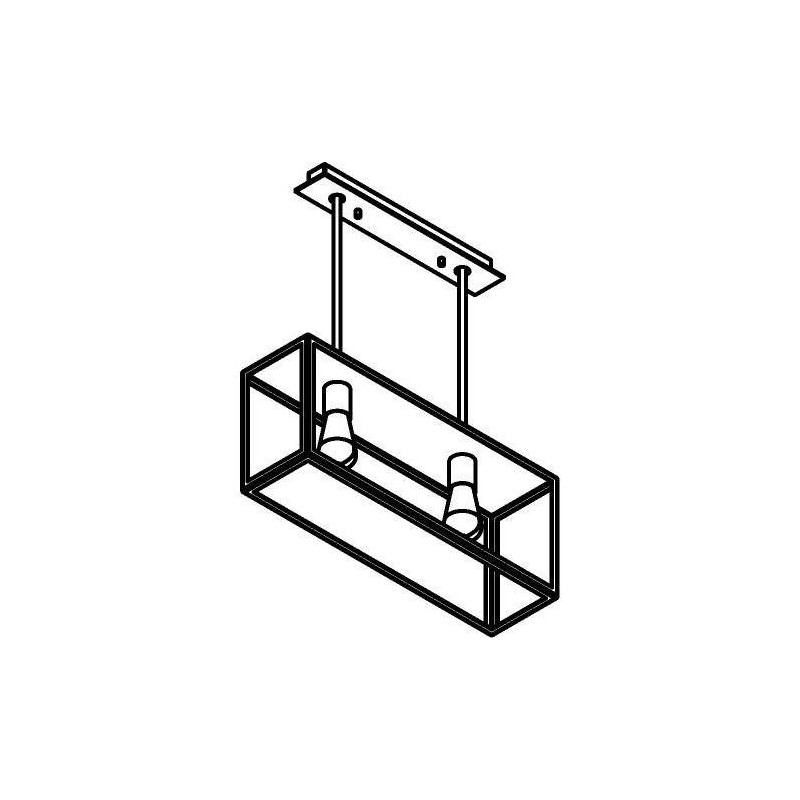 PSM Lighting Tavolo 5103.2.Sc Hanglamp