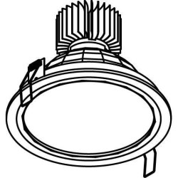PSM Lighting Koza X - Inca Xtm 1767.1300.Ip20.Pl Recessed Spot